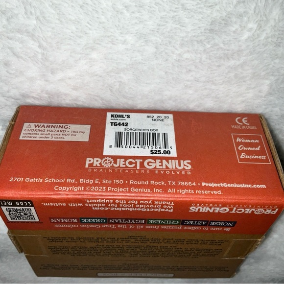 Project Genius Sorcerer's Box Wooden Brainteaser Puzzle BRAND NEW - Picture 16 of 16
